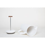 Yield Design 850mL French Press | Ceramic -Cream FRS-CRE