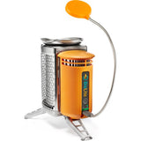 BioLite Multifunctional Campstove and Flexlight | Silver/Orange CSA1001