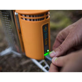 BioLite Multifunctional Campstove and Flexlight | Silver/Orange CSA1001