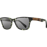 Shwood Canby Acetate Sunglasses | Dark Forest & Elm Burl / Grey WACDFELG