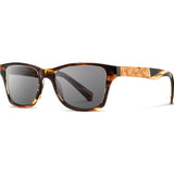 Shwood Canby Acetate Sunglasses | Tortoise & Maple Burl / Grey Polarized WACTMAGP
