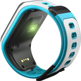 TomTom Spark Music + Cardio Small Watch | White/Scuba Blue 1RFM.002.08