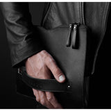 Mujjo Carry On Folio Sleeve for 12" Macbook | Black MUJJO-SL-090-BK