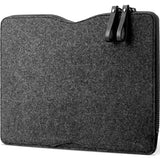 Mujjo Carry On Folio Sleeve for 12" Macbook | Black MUJJO-SL-090-BK