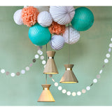 Seed Design Castle Mermaid Large Pendant | Concrete/Satin