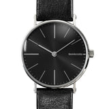 Lambretta Cesare Black Watch | Black Leather