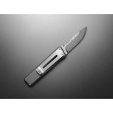 The James Brand The Chapter Knife | Titanium/Damascus Straight