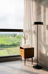 Seed Design China LED Floor Lamp | Black