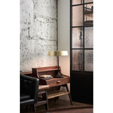 Seed Design China LED Table Lamp | Matt Brass/Black