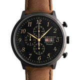 Armogan Spirit of St. Louis Chronograph Watch | Chocolate Brown FGSOSL02CB