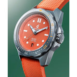BOLDR Odyssey Freedriver Citrus Orange Watch | 40mm Stainless Steel