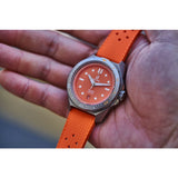 BOLDR Odyssey Freedriver Citrus Orange Watch | 40mm Stainless Steel