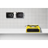 Cloudnola Flipping Out Wall Clock | Metal Black SKU0011