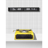 Cloudnola Timeline Clock | Wiebe Teertstra Black SKU0062