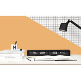 Cloudnola Timeline Clock | Wiebe Teertstra Black SKU0063