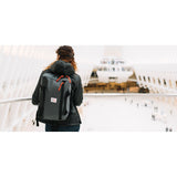 Topo Designs Commuter Briefcase Leather | Charcoal/ Black