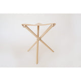 Kalon Coyote Stool | Natural Vegetable Tan