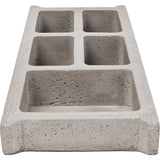 Lyon Beton Blockwork Desk Organizer | Concrete-D-09112
