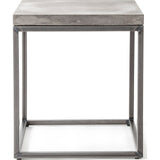 Lyon Beton Perspective Side Table | Light Grey D-09156-PE-003