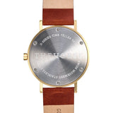 The Horse D Series Gold Watch | Tan D1
