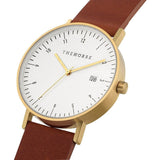 The Horse D Series Gold Watch | Tan D1