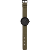 LEFF amsterdam D38 Tube Watch | Black/Green LT71014