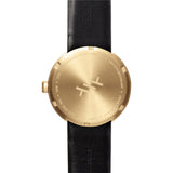 LEFF amsterdam D38 Tube Watch | Brass/Grey LT71025