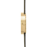 LEFF amsterdam D38 Tube Watch | Brass/Green LT71024