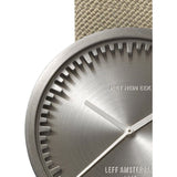 LEFF amsterdam D38 Tube Watch | Black/Grey LT71015