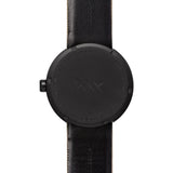 Leff Amsterdam D42 Tube Watch Cordura Leather | Black/Sand