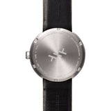 Leff Amsterdam D42 Tube Watch Cordura Leather | Steel/Sand