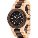 WeWood Date Maple/Rosewood Wood Watch | Beige/Chocolate