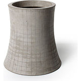 z_Lyon Beton Nuclear Plant Flower Pot | Concrete