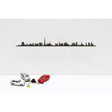 The Line City Skyline Wall Art Silhouette
