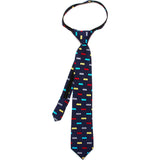 Cufflinks DC Batman Boys' Zipper Silk Tie | Navy Blue DC-BAT1M-KT