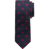 Cufflinks DC Superman Big Boys' Silk Tie | Navy Blue DC-SUP1B-KT-BB
