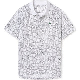Lacoste Men's Sport Print Jersey Polo x Novak Djokovic on Court Premium Edition
