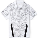 Lacoste Men's Sport Print Jersey Polo x Novak Djokovic on Court Premium Edition
