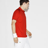 Lacoste Sport Tennis Pique Men's Polo Shirt | Mexico Red