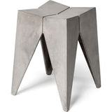 Lyon Beton Singleton Bridge Stool | Concrete/Light Grey DL-09513