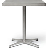 Lyon Beton Bistro Square Table | Light Grey DL-09070_SL-131-1