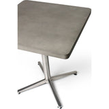 Lyon Beton Bistro Square Table | Light Grey DL-09070_SL-131-1