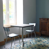 Lyon Beton Bistro Square Table | Light Grey DL-09070_SL-131-1