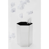 Danese Milano Sicilia Waste Basket | Polished Stainless Steel