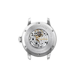 MeisterSinger N° 01 Watch | Steel Blue / Velour Suede Cognac