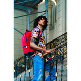 Sprayground Red Knit Backpack| Red-910B1233NSZ