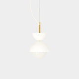 Object/Interface Hemisphere Pendant Light Planter | White HPP-W
