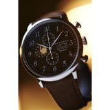 Armogan Spirit of St. Louis Chronograph Watch | Silver Black FGSOSL07SB