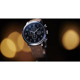 Armogan Spirit of St. Louis Chronograph Watch | Silver Black FGSOSL07SB