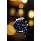 Armogan Spirit of St. Louis Chronograph Watch | Silver Black FGSOSL07SB